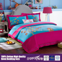 100% algodão venda quente bonito crianças Cartoon conjunto de cama